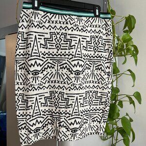 H&M Graphic Skirt, Sz. 12
